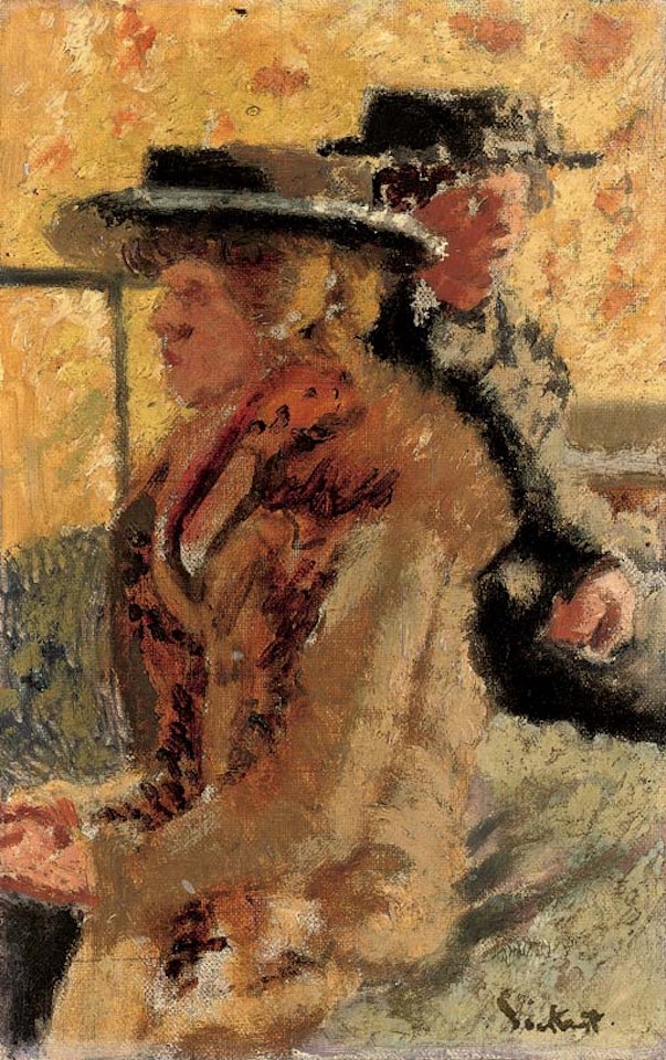 Mother and daughter, Lou Lou I love you by Walter Richard Sickert