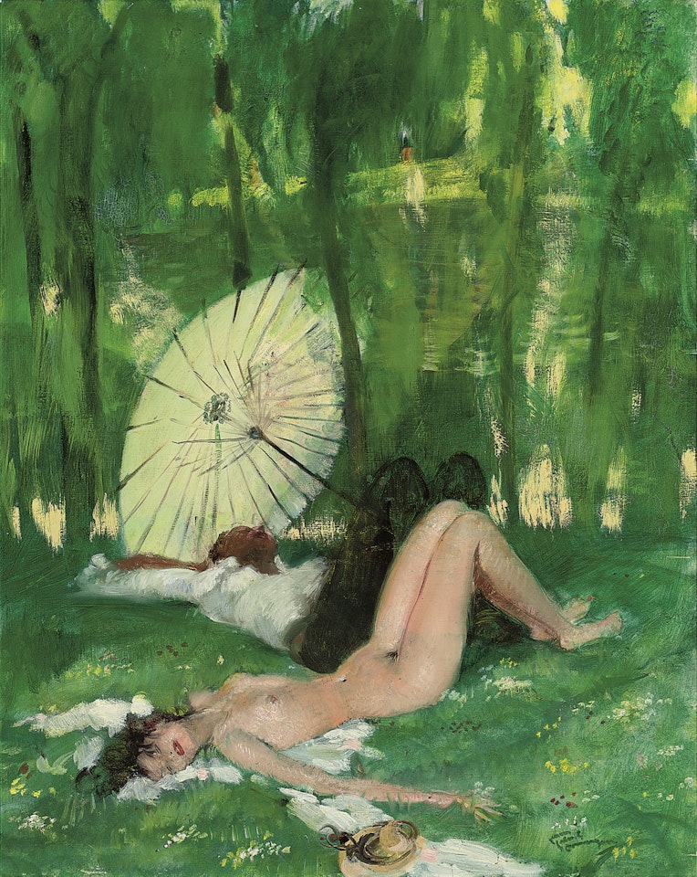 L"été by Jean Gabriel Domergue