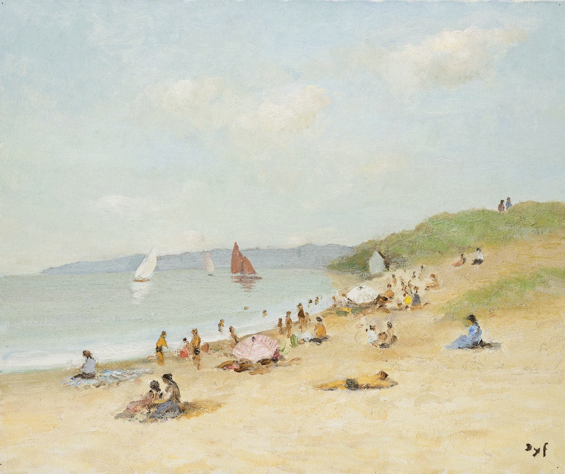 Plage de Kerjouano by Marcel Dyf