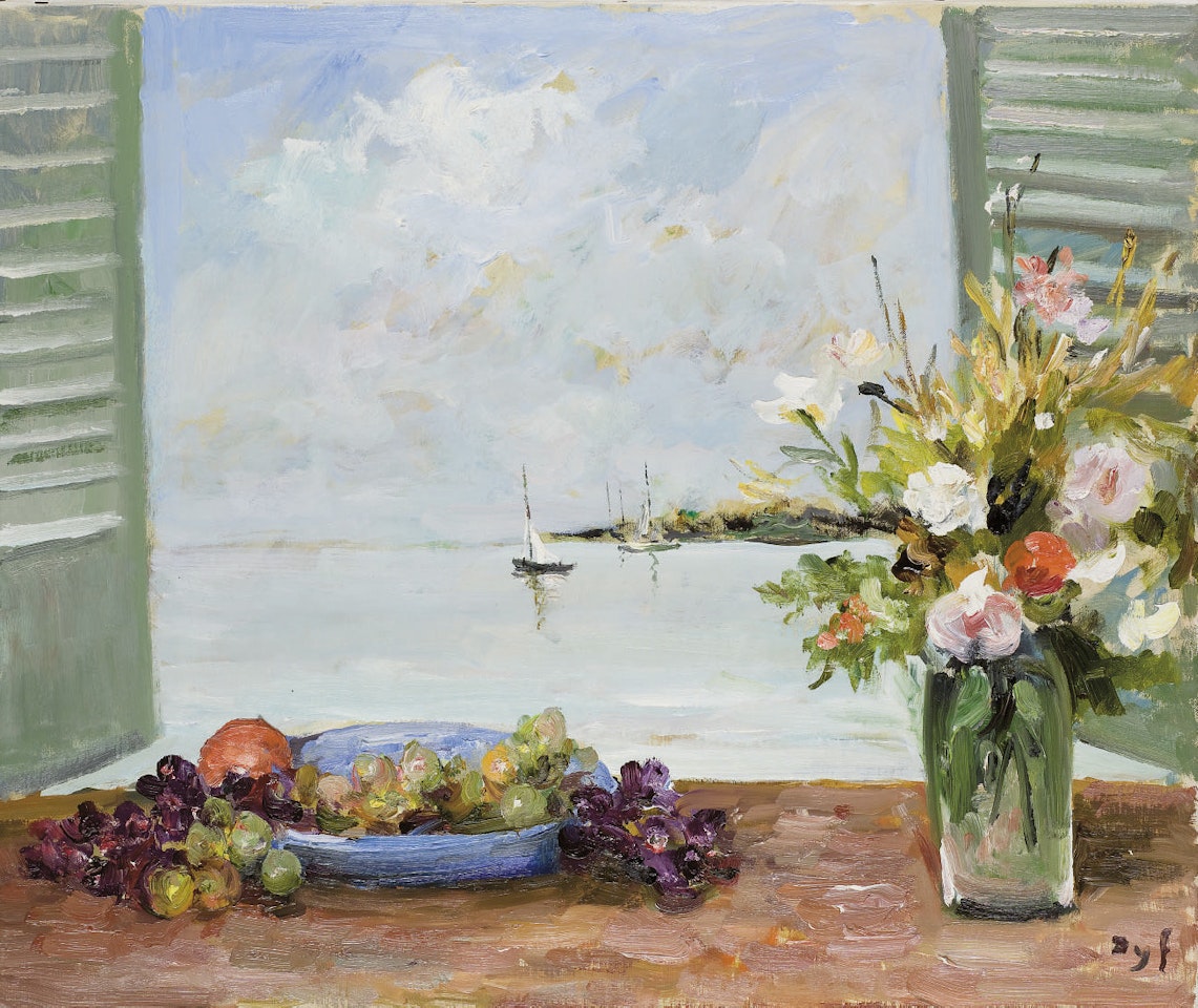 Fenêtre sur mer by Marcel Dyf