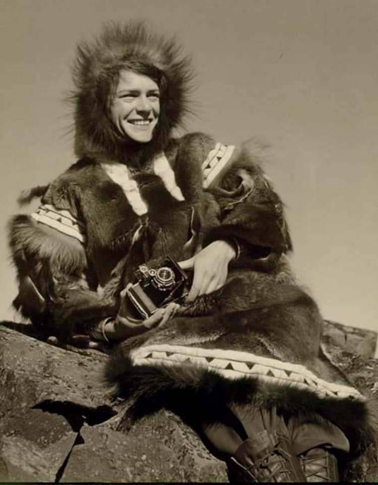 Self-portrait by Margaret Bourke-White