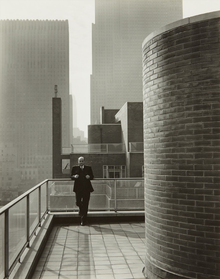 David H. McAlpine, New York by Edward Weston