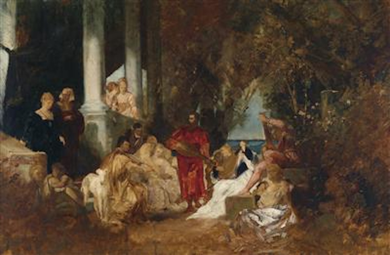 Musical Entertainment by Hans Makart