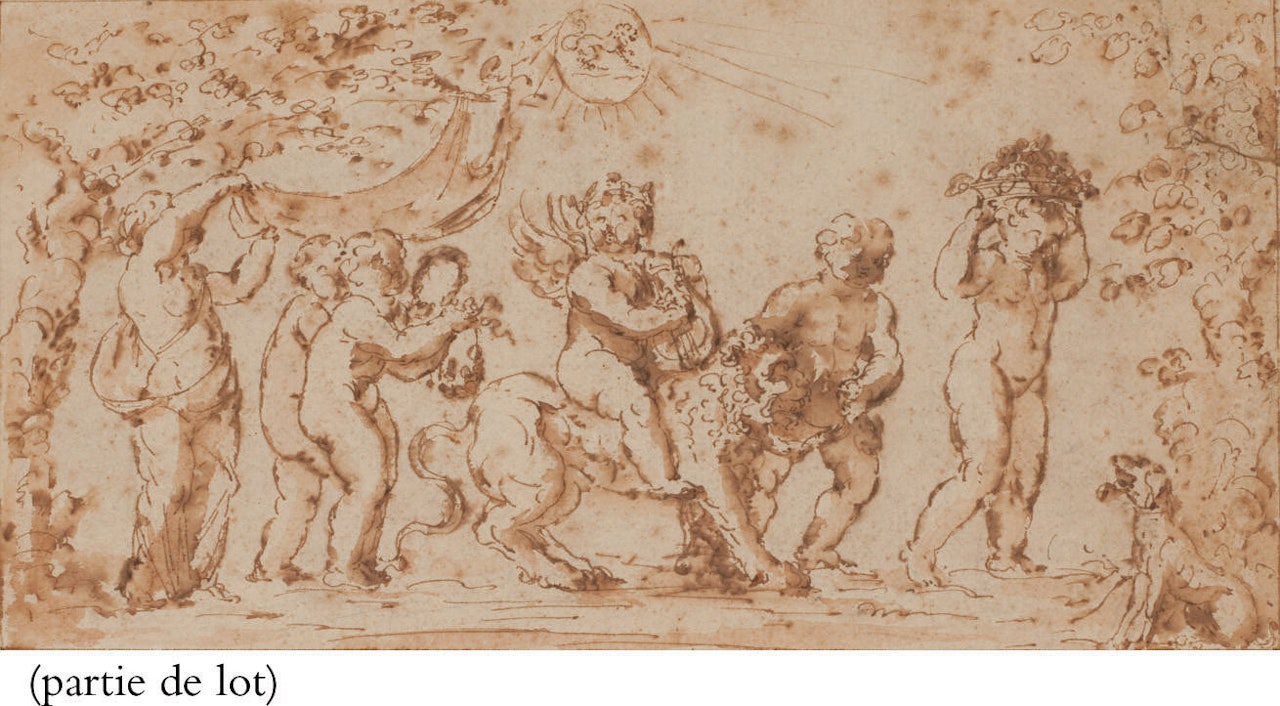 Douze études illustrant les mois de l'année et les signes zodiacaux by Louis-Félix de la Rue