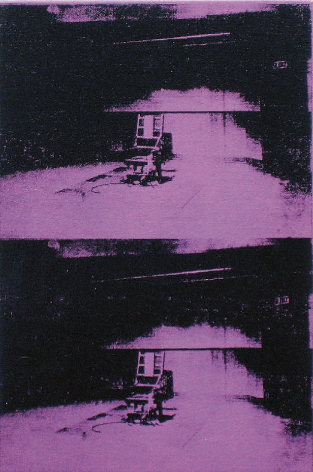 Andy Warhol, Two Electric Chairs, 1963 by Richard Pettibone