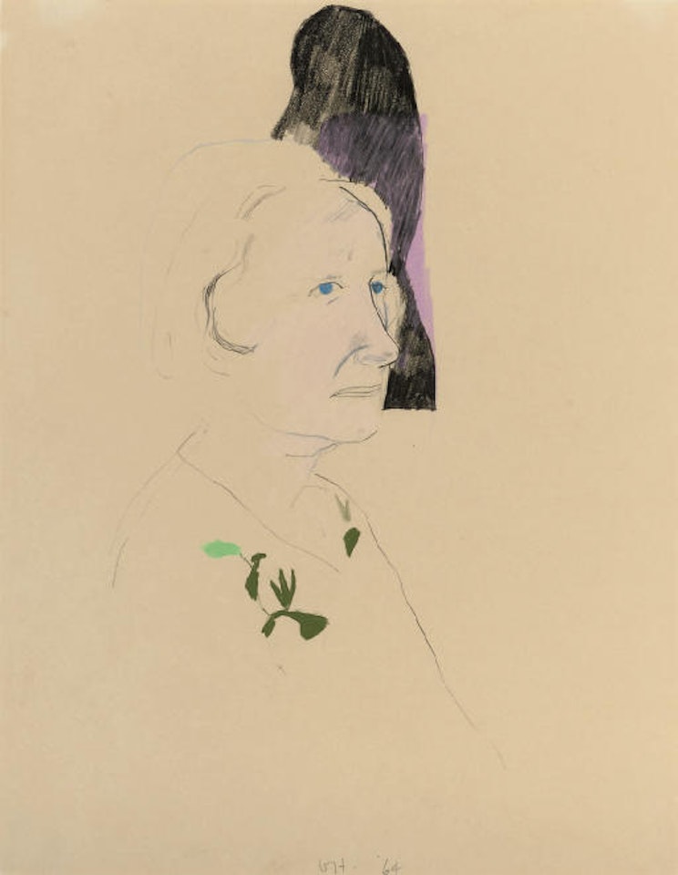 Renée McDougal by David Hockney