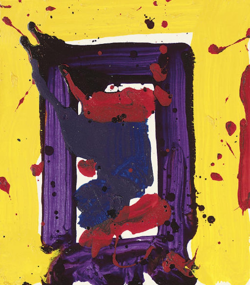 Untitled by Sam Francis