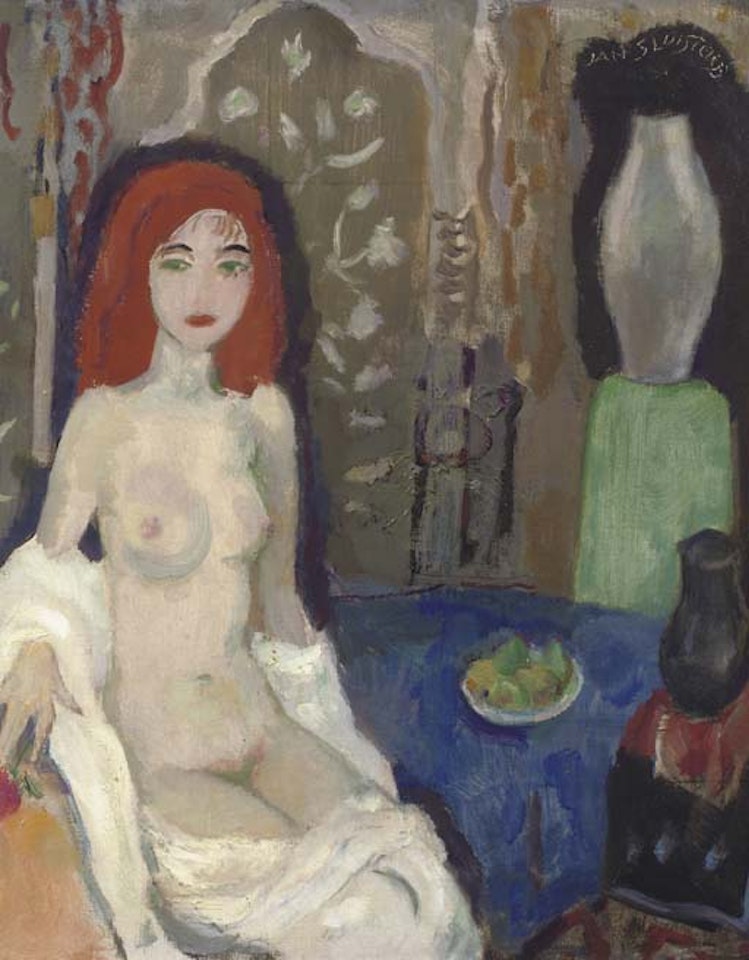 Nude in an interior by Jan Sluyters