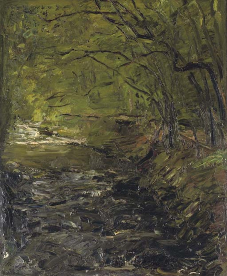 Forest creek by Max Slevogt