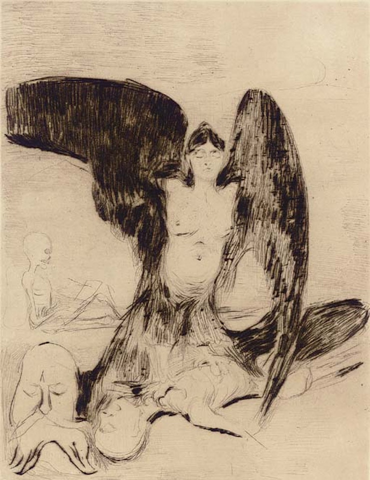 Harpy (Sch. 4 W. 4) by Edvard Munch