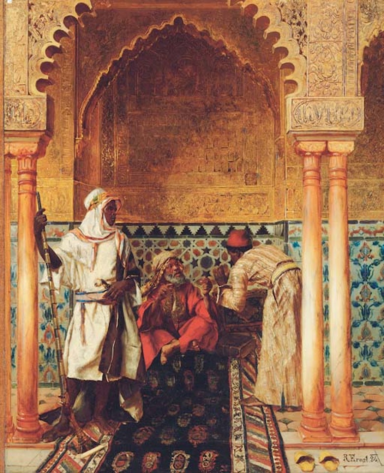 The arab sage by Rudolf Ernst