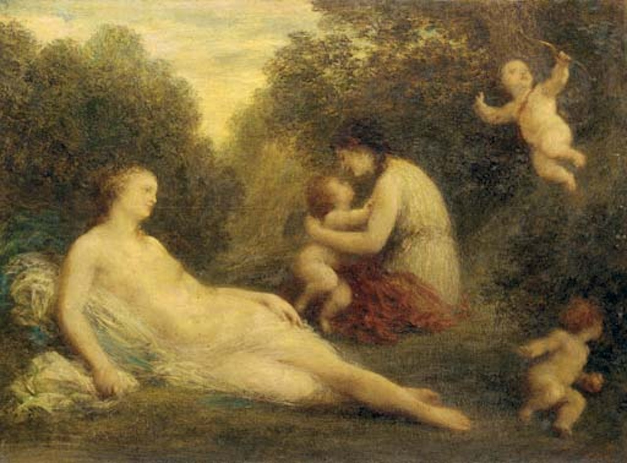 Venus et les Amours by Henri Fantin-Latour