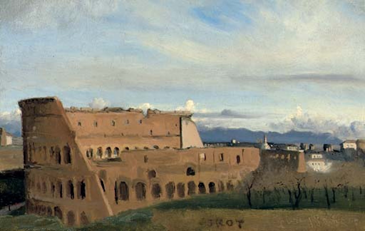 Le Colisée by Jean Baptiste Camille Corot
