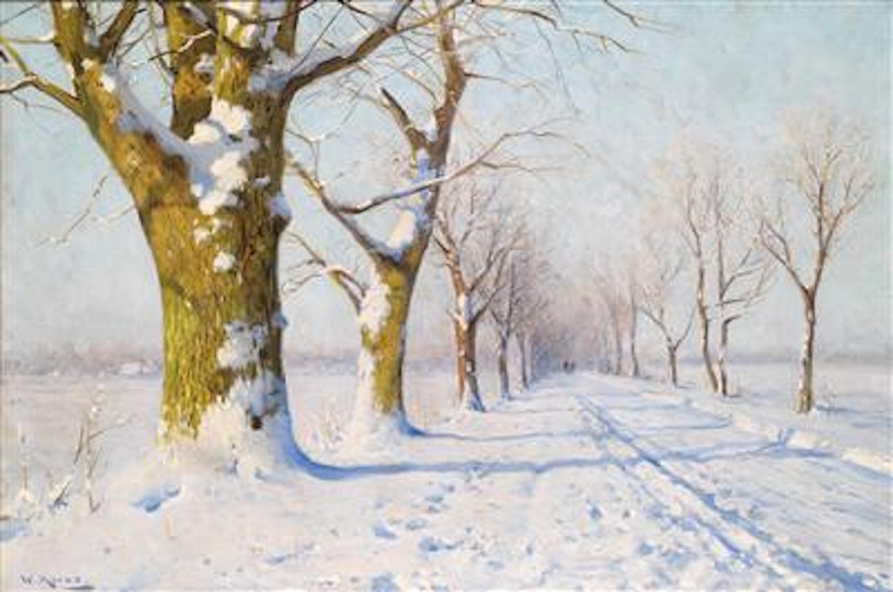  A Sunny Winter’s Day by Walter Moras