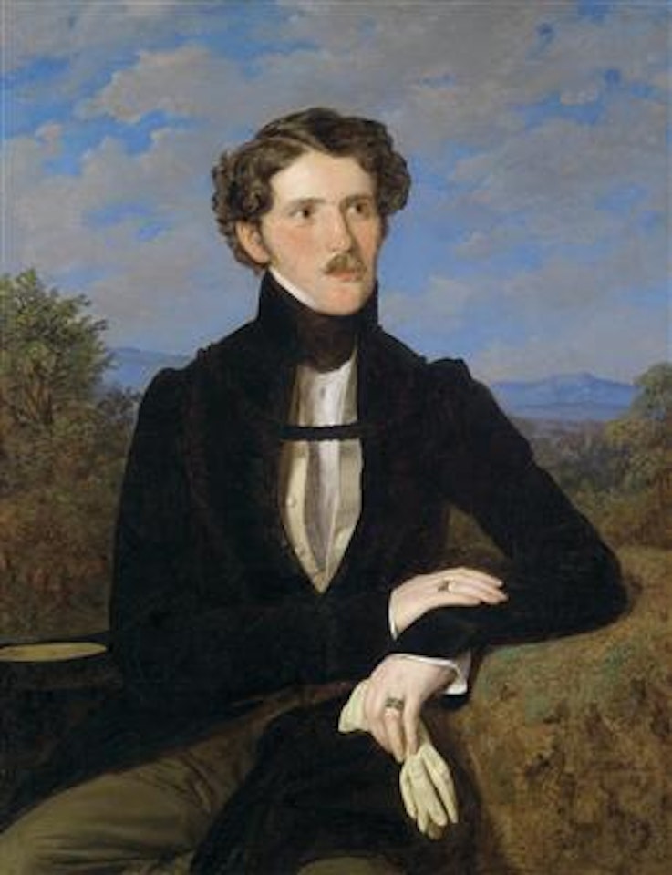 Portrait of Edward Silberstein by Ferdinand Georg Waldmüller