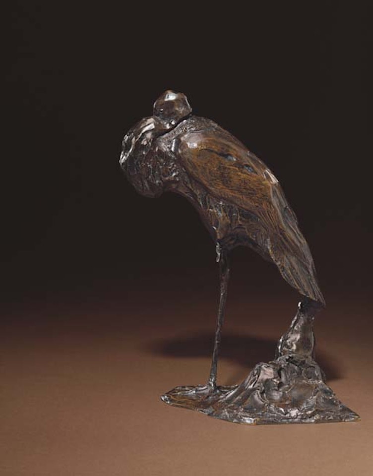 Cigogne sur une patte by Rembrandt Bugatti