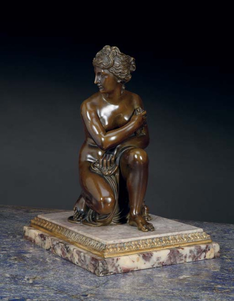 Venus Agenouillee by French School