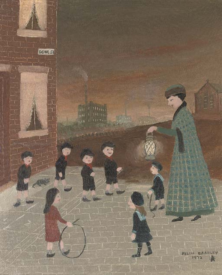 Oh where, Oh where can Gyp and Barney be! by Helen Bradley