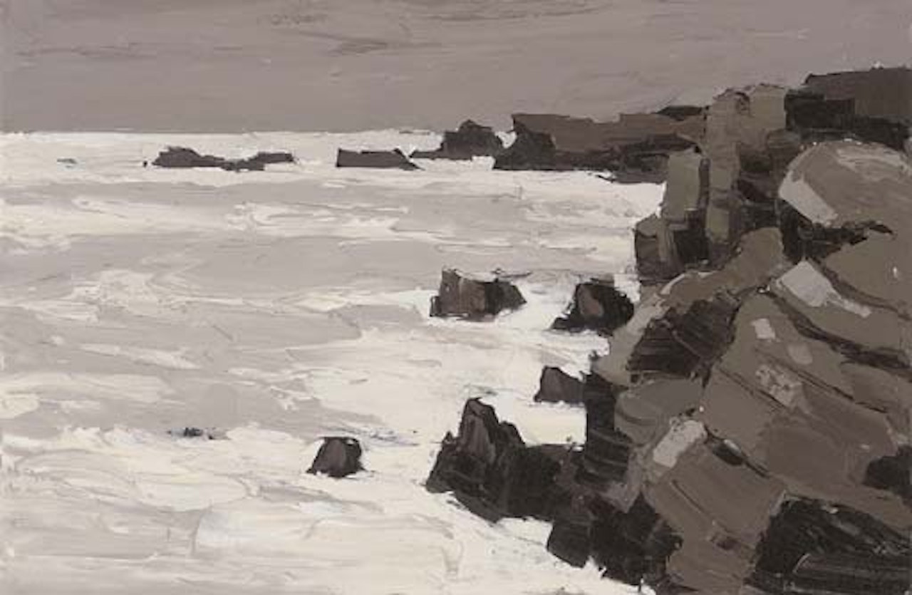 Coast, Porth Dafarch, Anglesey by Kyffin Williams