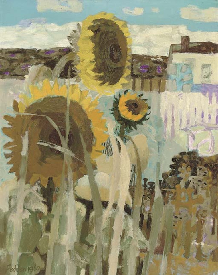 Sunflowers in Provence by Mary Fedden