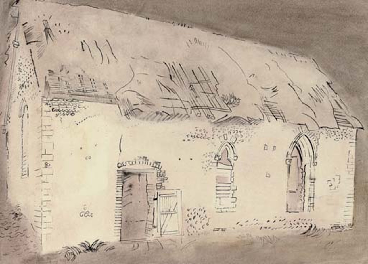 Chapel at Chisbury Manor by John Piper