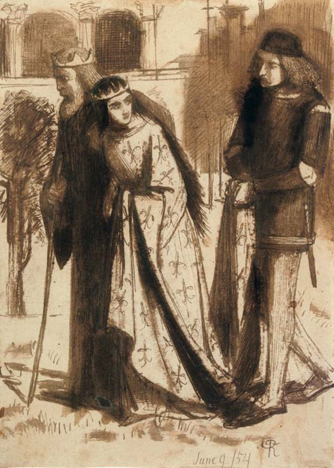 Queen's page by Dante Gabriel Rossetti
