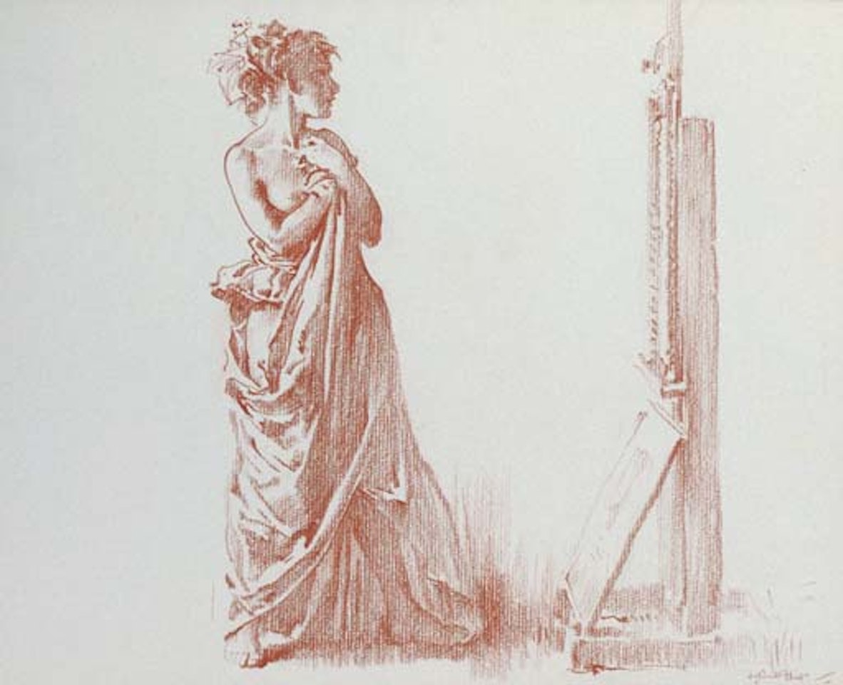Model called Julia by William Russell Flint