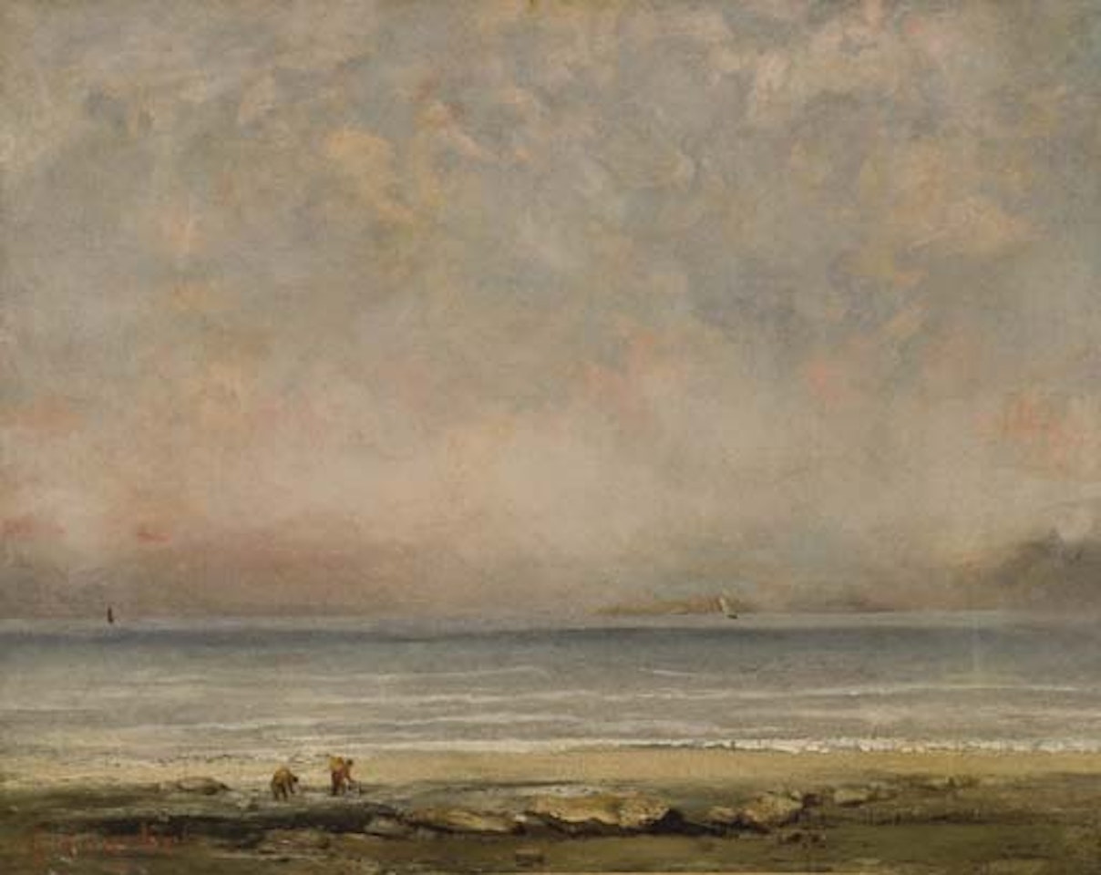 Bord de mer by Gustave Courbet