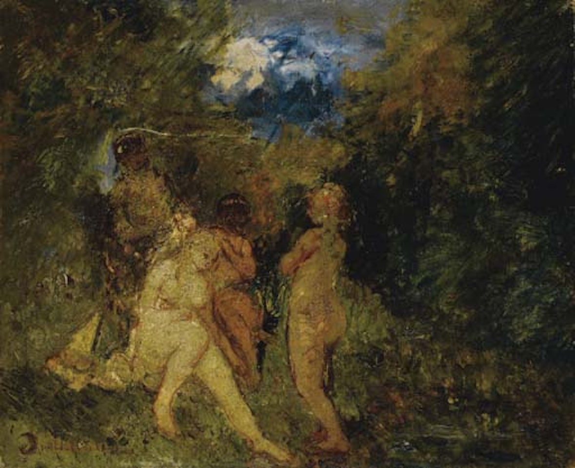 Trois Graces by Adolphe Monticelli