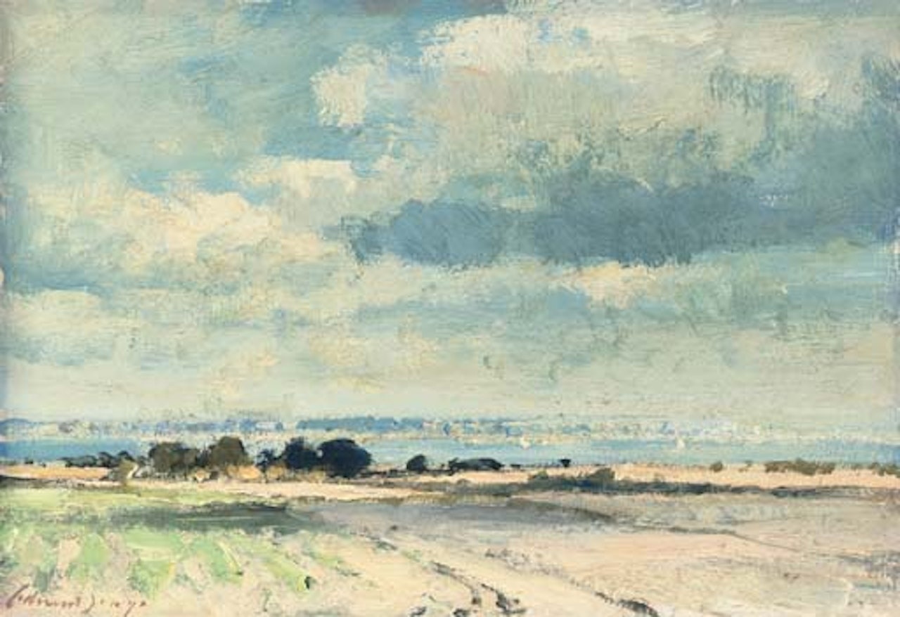 Walton backwater by Edward Seago