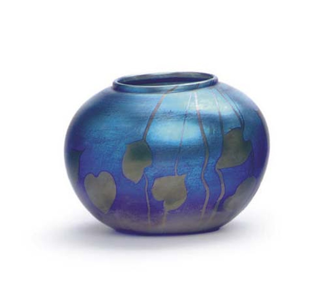A Favrile Glass Vase by Tiffany Studios