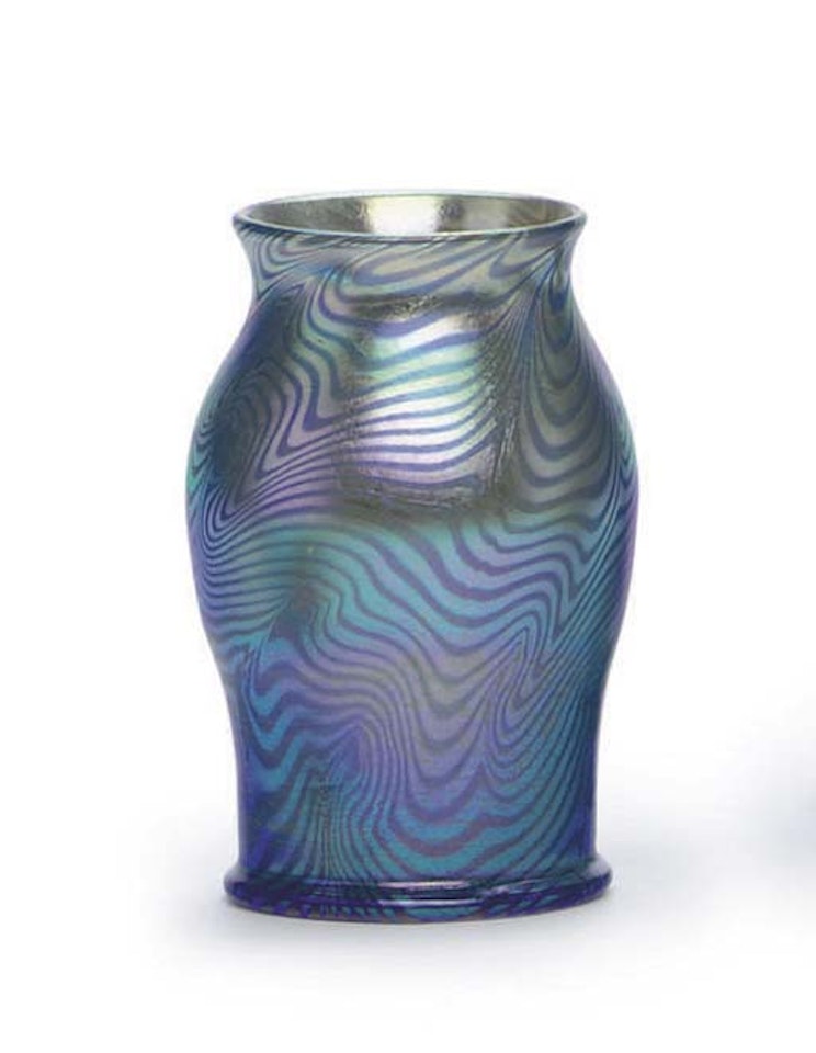 A Favrile Glass Vase by Tiffany Studios