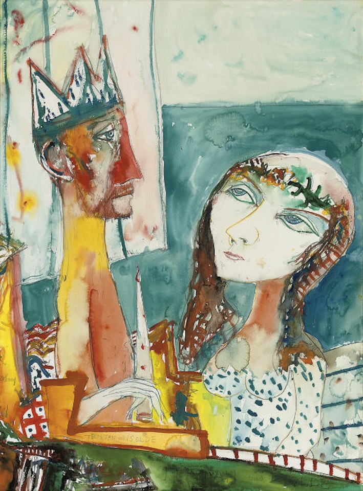 Tristan and Isolde by John Bellany