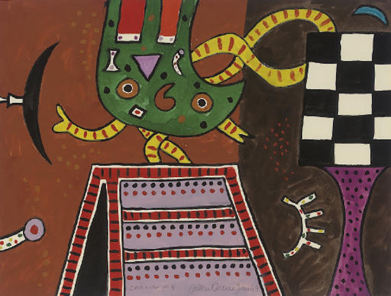 Cat's Claw No. II by Alan Davie