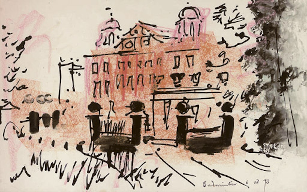 Badminton house by John Piper