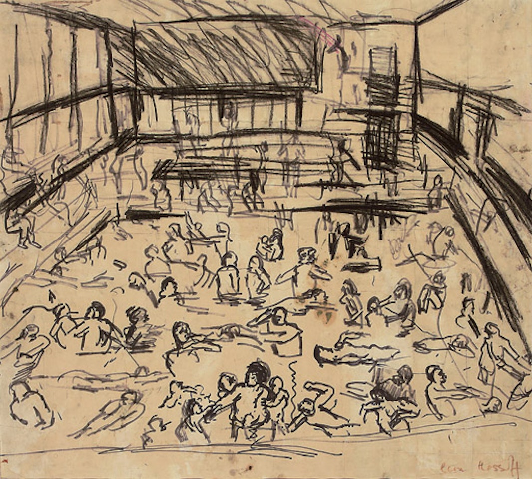 Children's swimming pool by Leon Kossoff