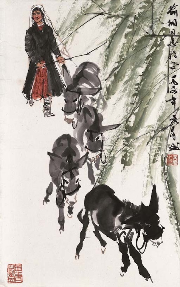 Donkeys by Huang Zhou