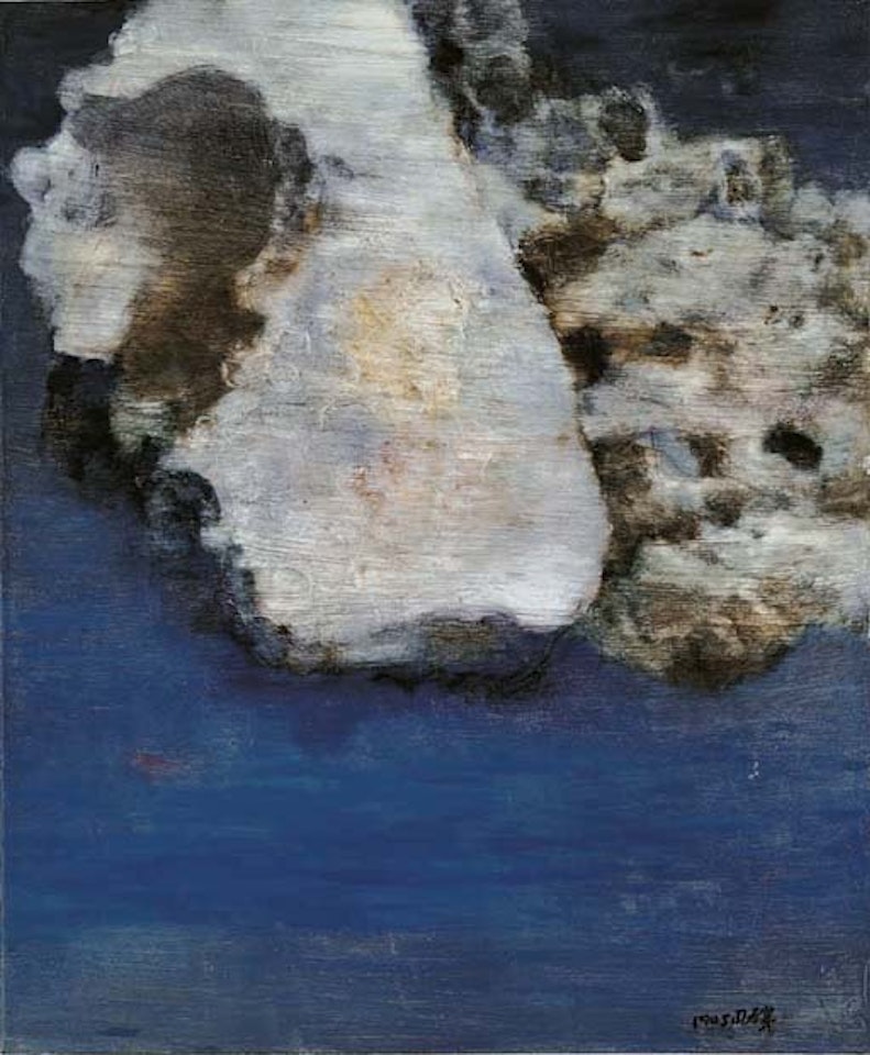 Stone series by Zhou Chunya