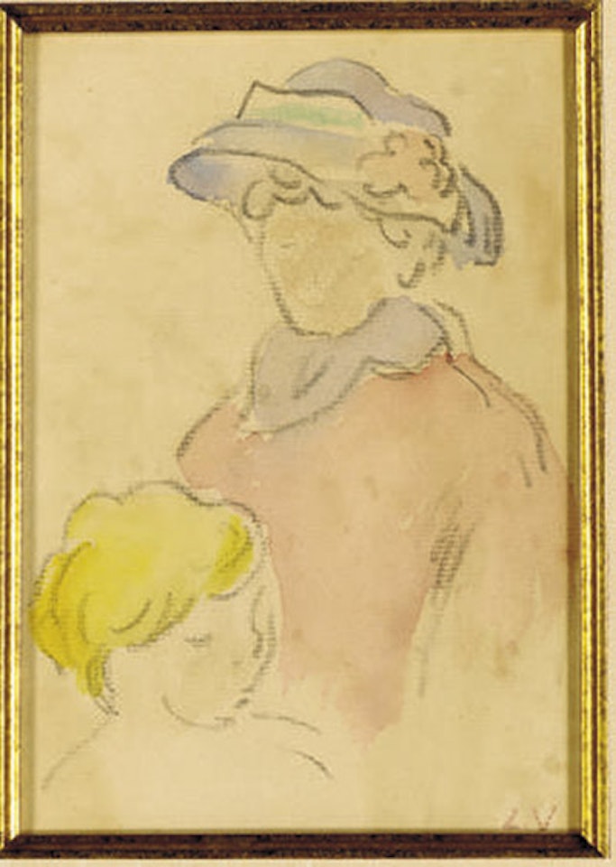 Mother and child by Louis Valtat