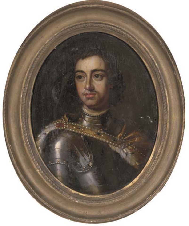 Portrait of a gentleman, quarter-length, in armour by Sir Peter Lely