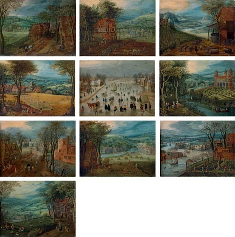 Months of the year by Flemish School