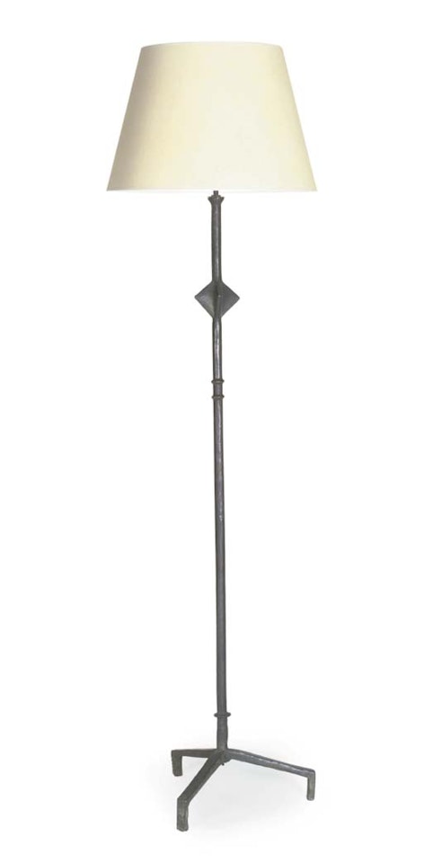 A Patinated Bronze 'A L'etoile' Floor Lamp by Alberto Giacometti