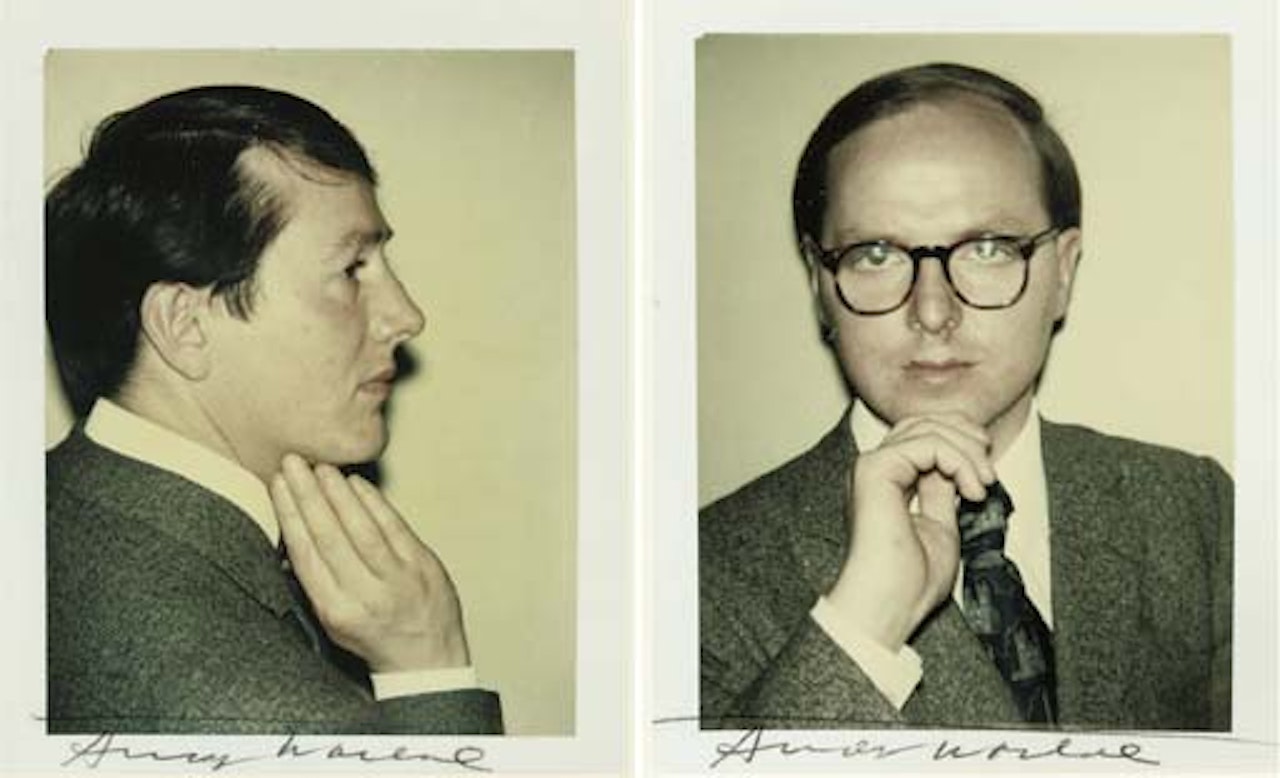 Gilbert and George by Andy Warhol