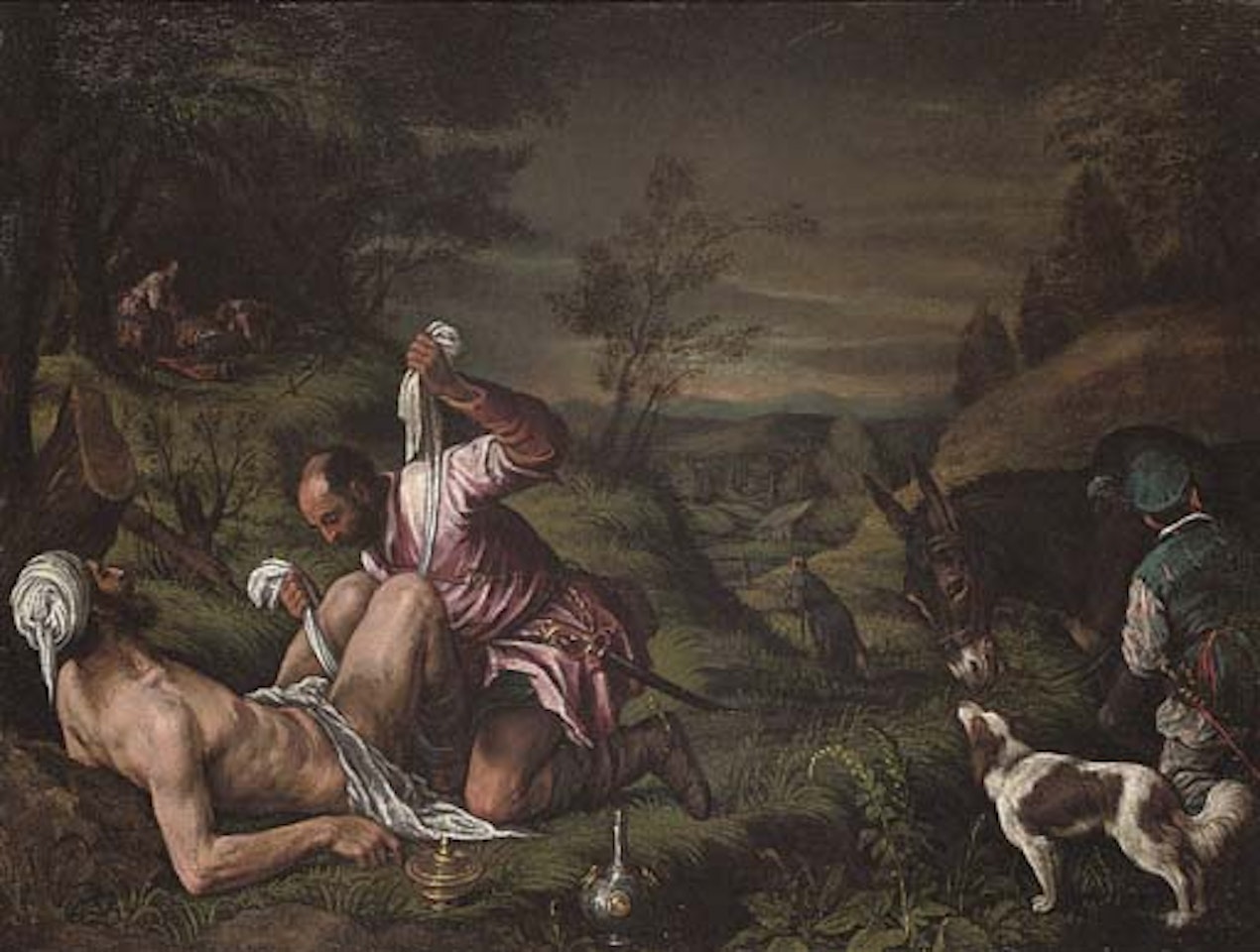 Good Samaritan by Leandro Bassano