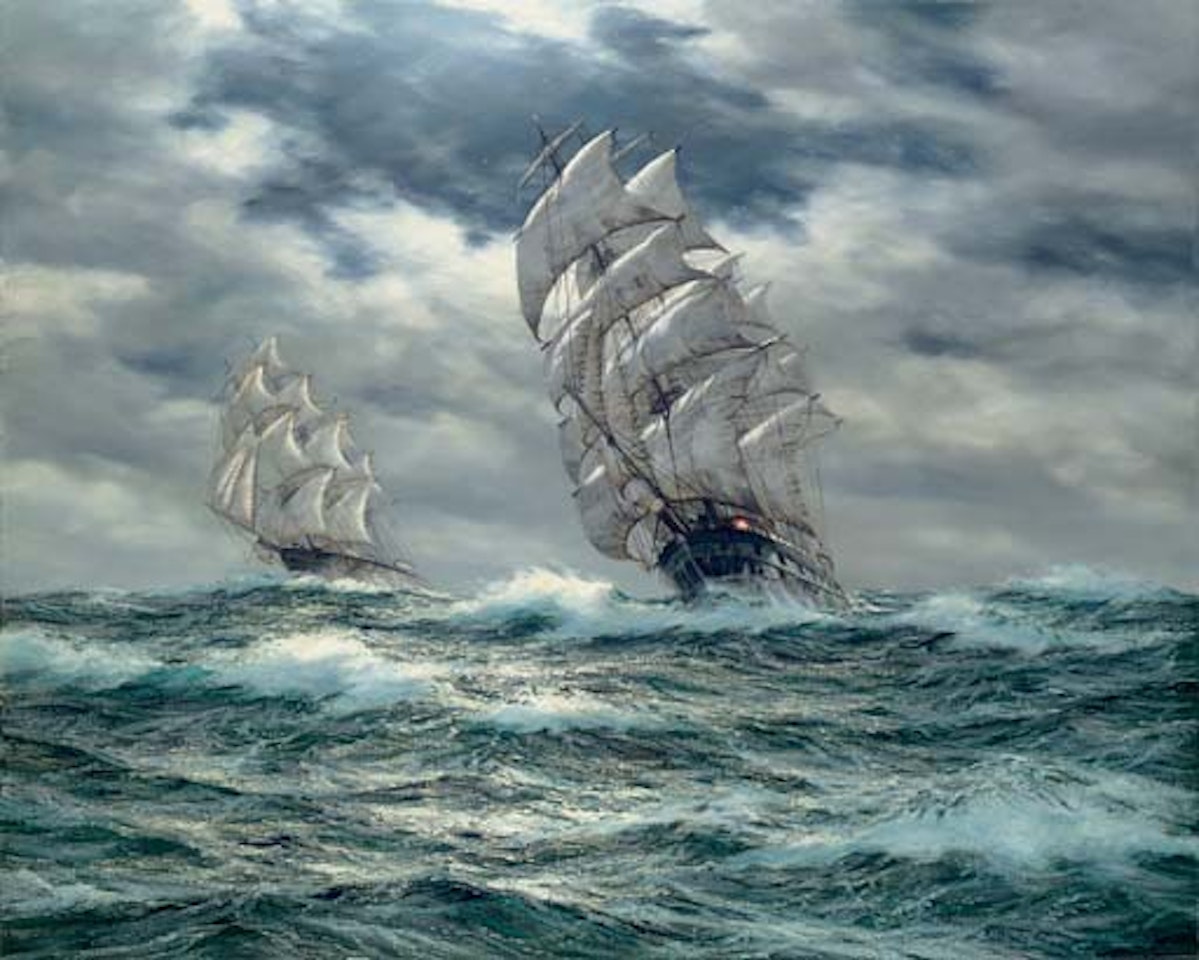 Clipper ship Loch Etive by Henry Scott