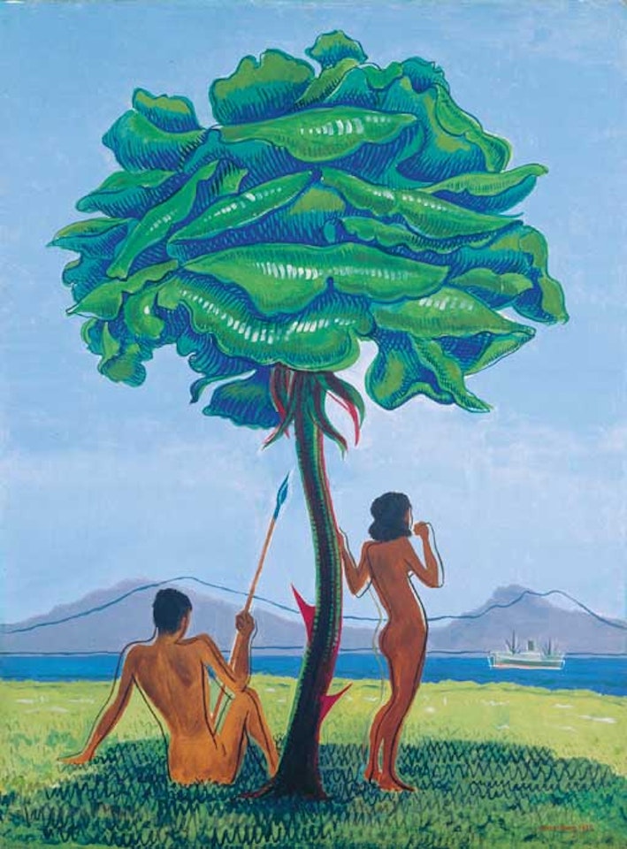 L'arbre est une rose by Man Ray