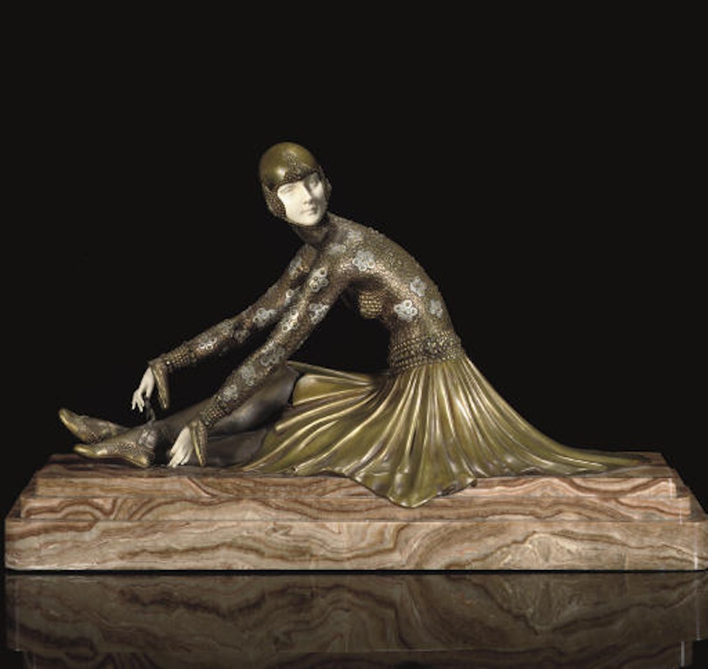 Tanara Sculpture by Demetre Chiparus