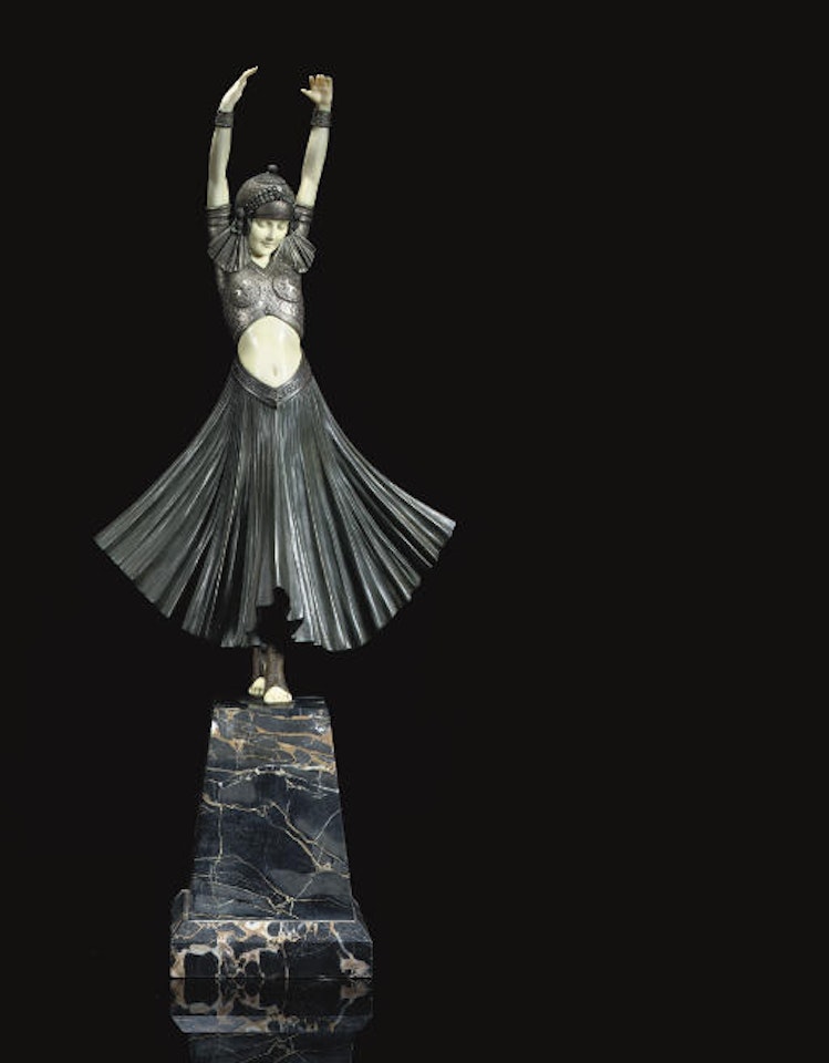 Hindu Dancer by Demetre Chiparus