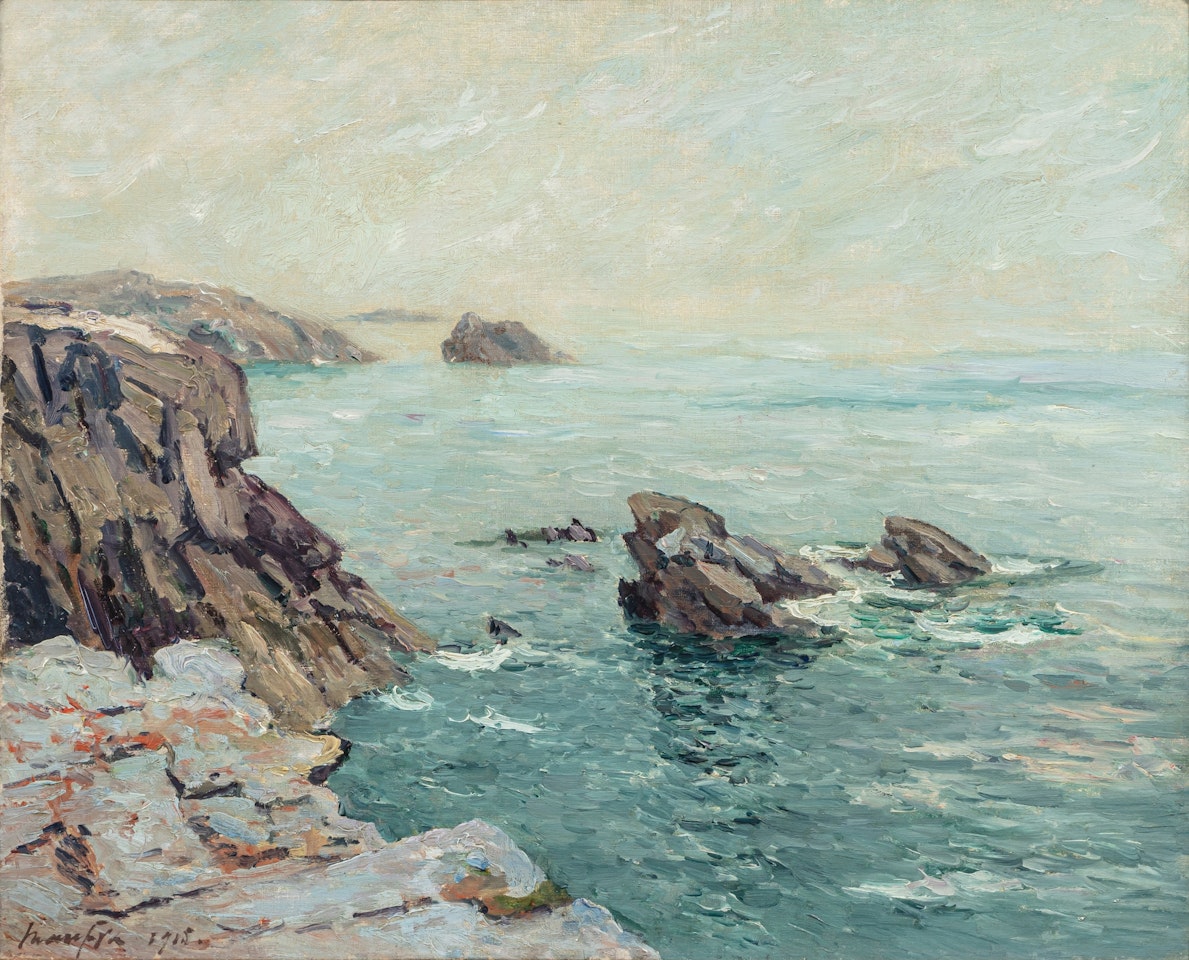 Pointe de Beg-ar-Naud, presqu'île de Quiberon by Maxime Maufra