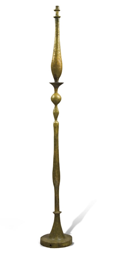 Lampadaire De Parquet 'Grande Feuille' by Alberto Giacometti